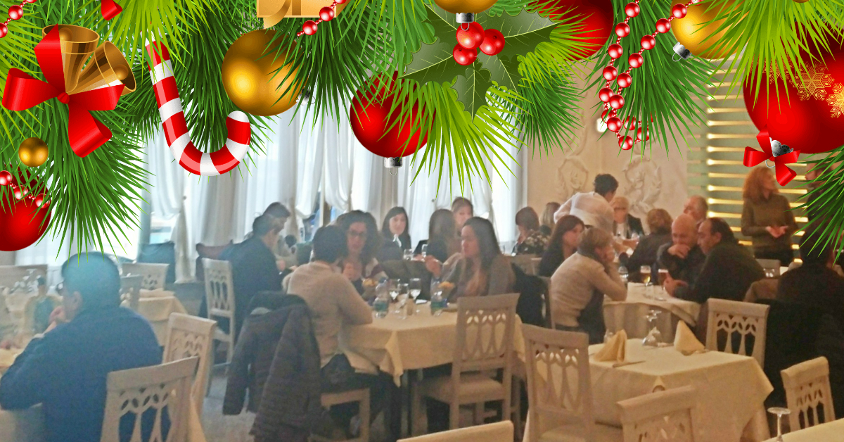 Natale al Ristorante Pizzeria Luna Blu Parma